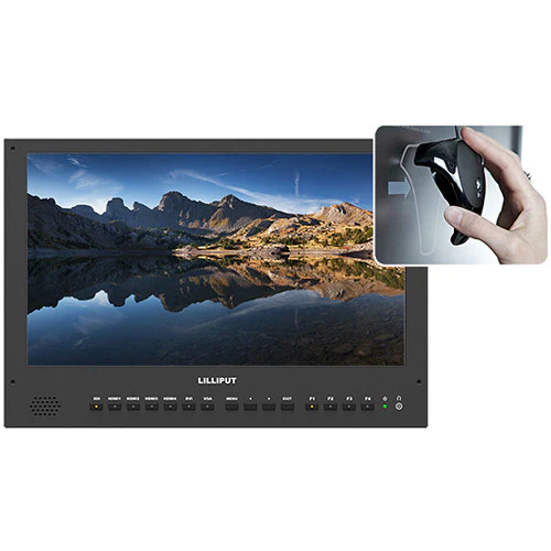 Lilliput BM150-4KS Carry-On 4K Broadcast Monitor (Gold Mount) - Image 5