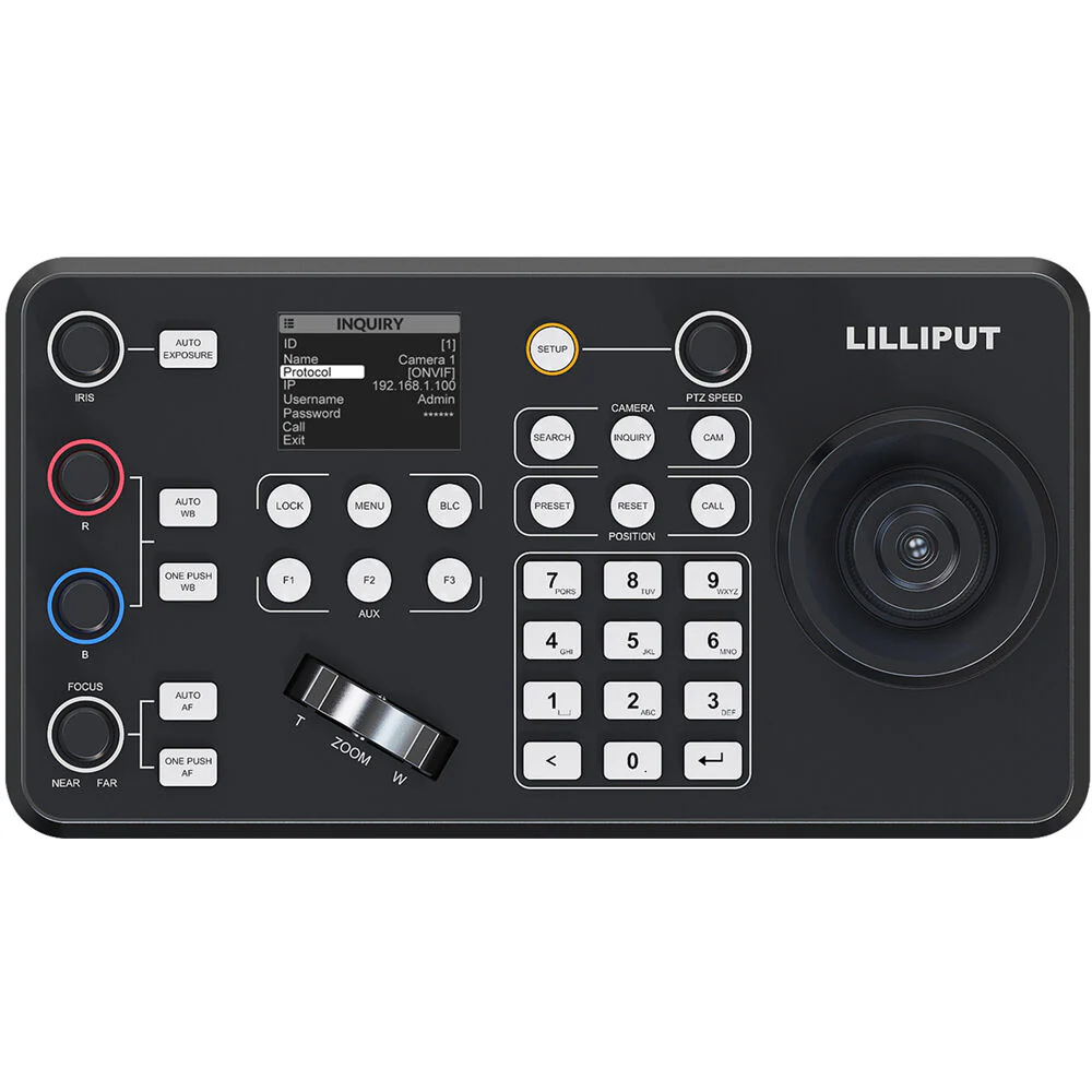 Lilliput K1 Professional IP & Serial PTZ Camera Joystick Controller - Image 4