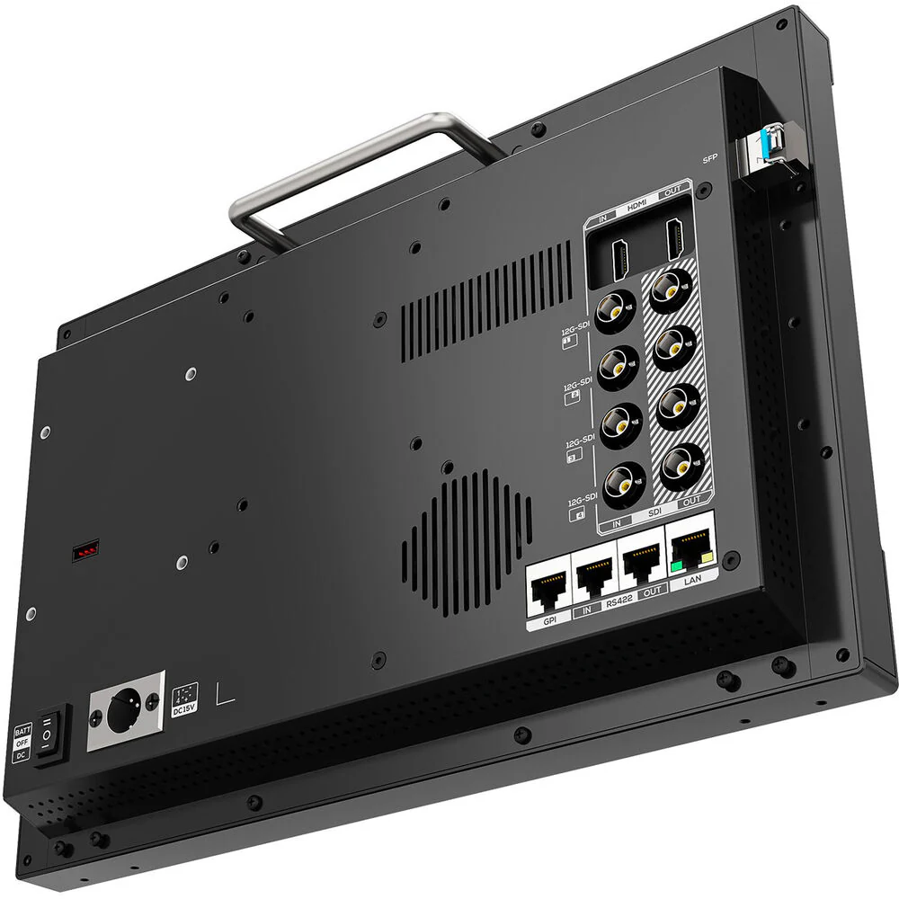 Lilliput Q13-8K 13.3" 8K 12G-SDI Studio / Broadcast Monitor (V-Mount) - Image 3