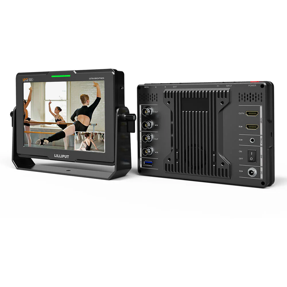 Lilliput Q7-12G 7" HD 12G-SDI/HDMI 2.0 Ultra-Bright On-Camera Monitor - Image 3