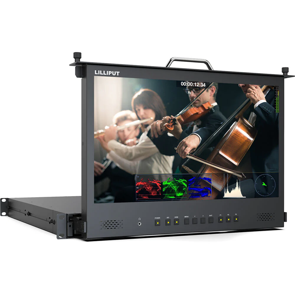 Lilliput RM-1731 17.3" Pullout Rackmount HDMI Monitor - Image 2
