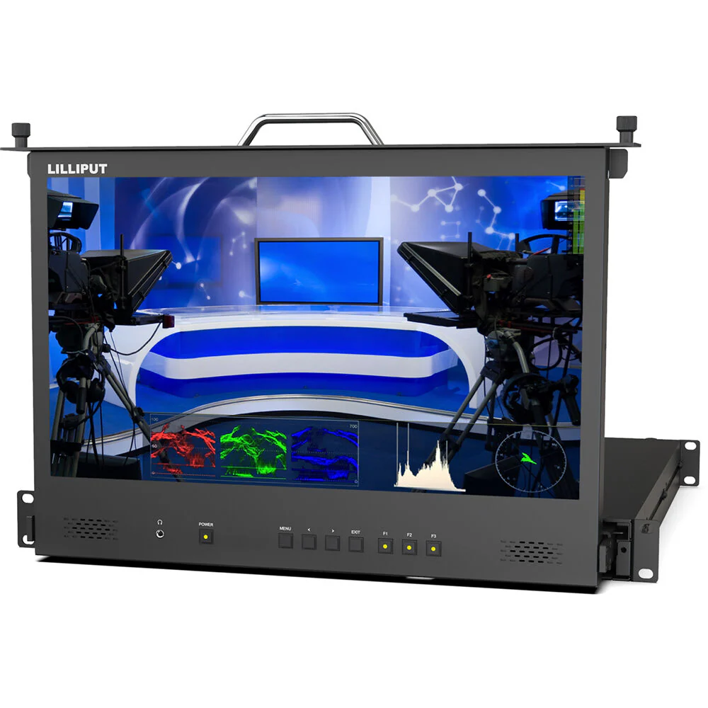 Lilliput RM-1731 17.3" Pullout Rackmount HDMI Monitor - Image 5