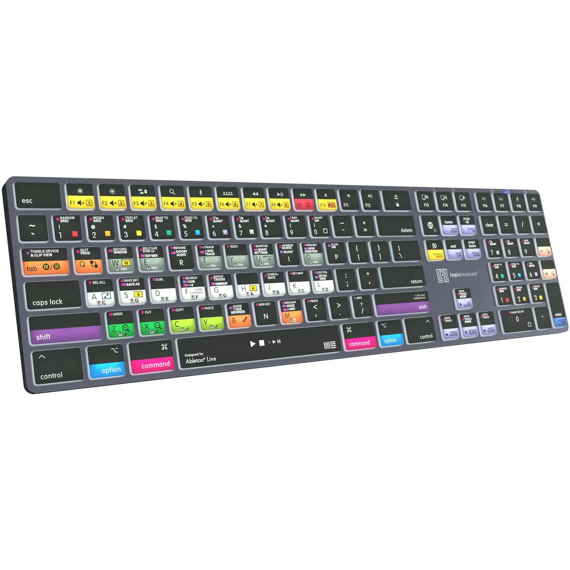 Logickeyboard TITAN Ableton Live Wireless Keyboard for Mac - Image 3