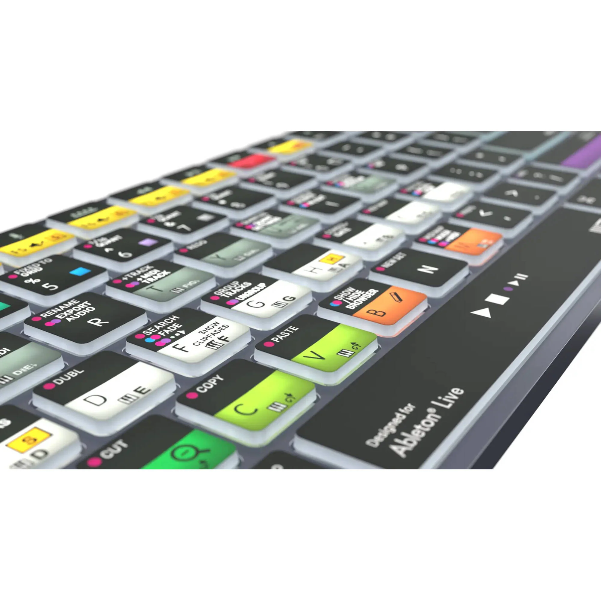 Logickeyboard TITAN Ableton Live Wireless Keyboard for Mac - Image 6