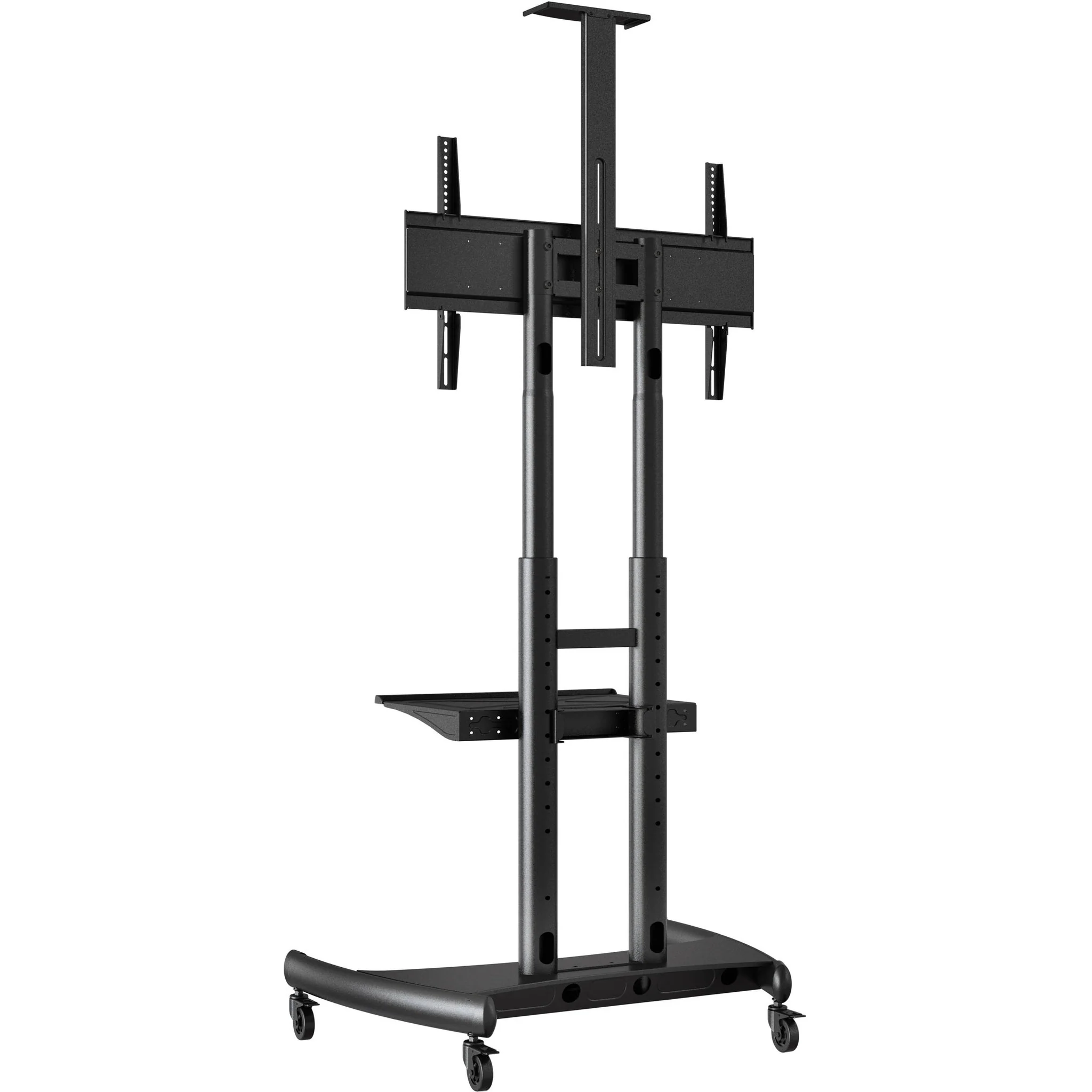 Luxor FP4000 Adjustable Height LCD TV Stand and&nbsp;Mount with Accessory Shelf and Camera Mount - Image 4