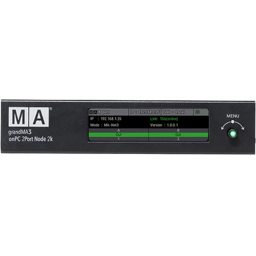 MA Lighting grandMA3 onPC 2Port Node 2k PoE - Image 2