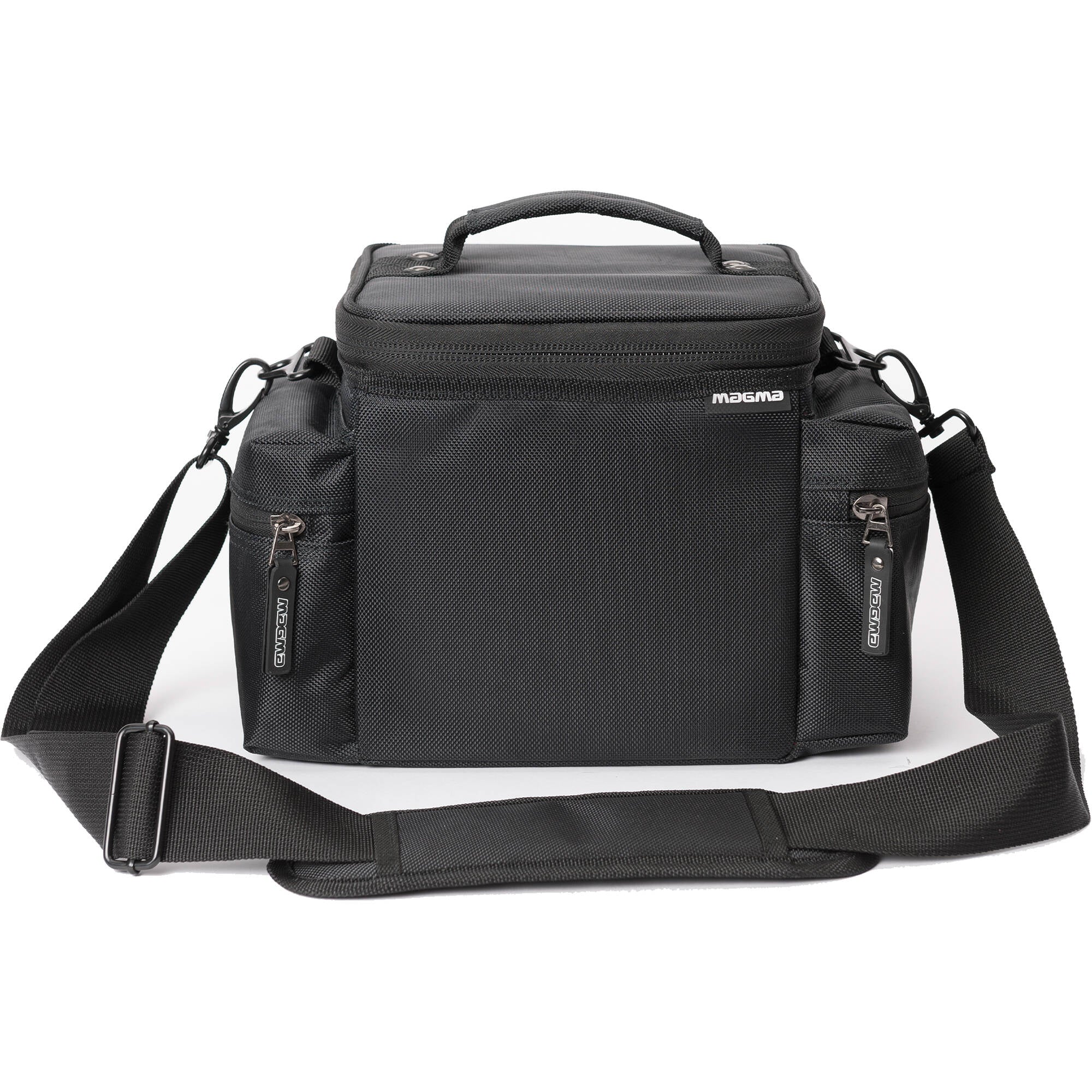 Magma Bags 45 Record-Bag 100 Travel Bag for up to 100 7" Records (Black/Red) - Image 3