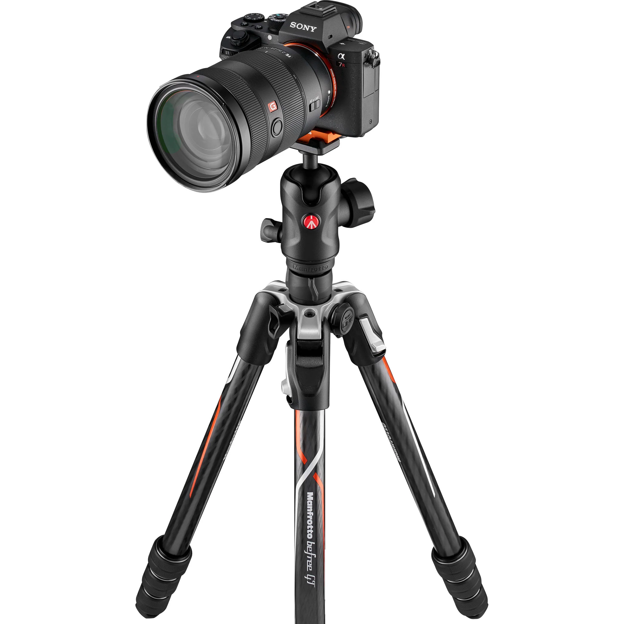Manfrotto Befree GT Travel Carbon Fiber Tripod with 496 Ball Head for Sony a Series Cameras (Black) - Image 4