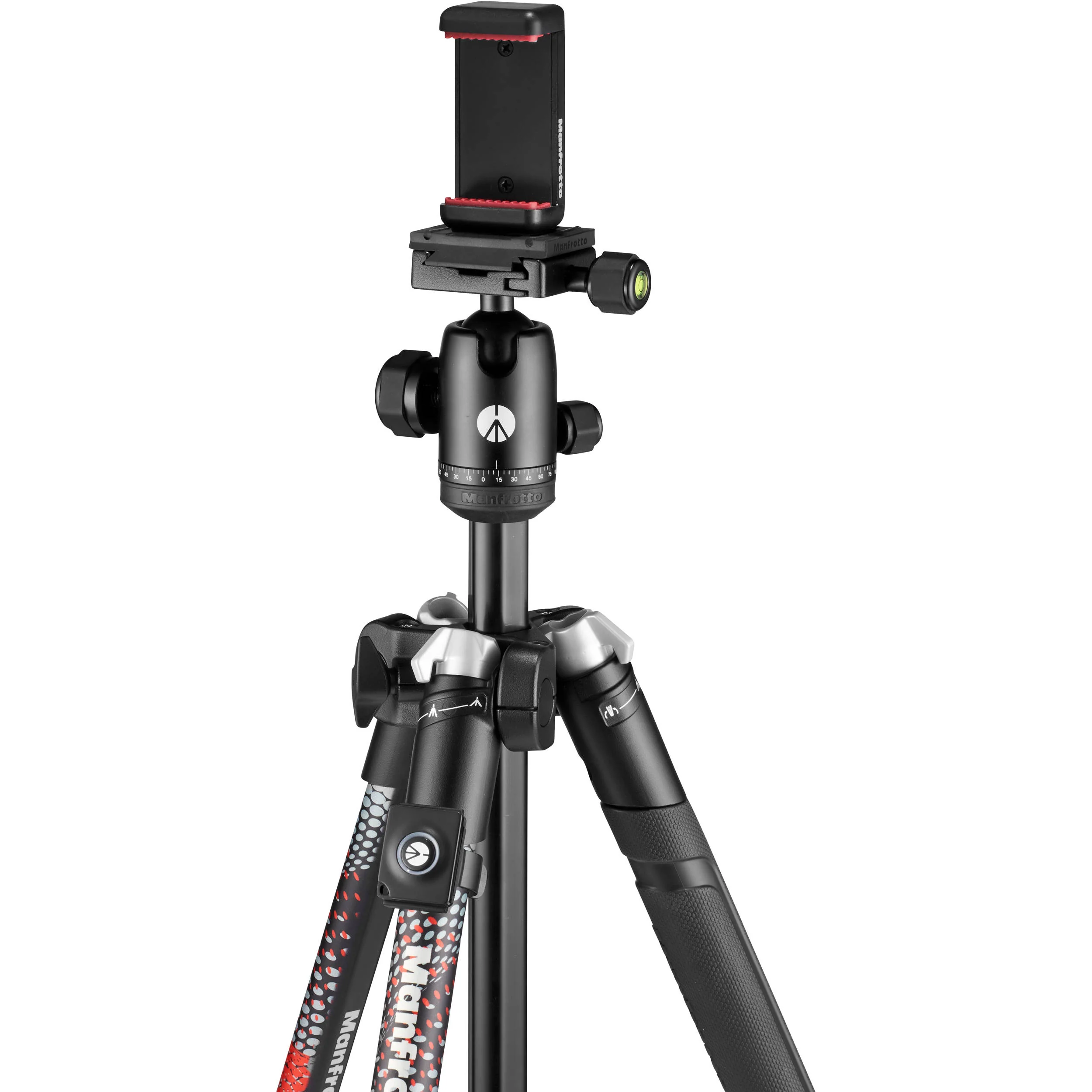 Manfrotto Element MII Aluminum Tripod with Ball Head (Red) - Image 5