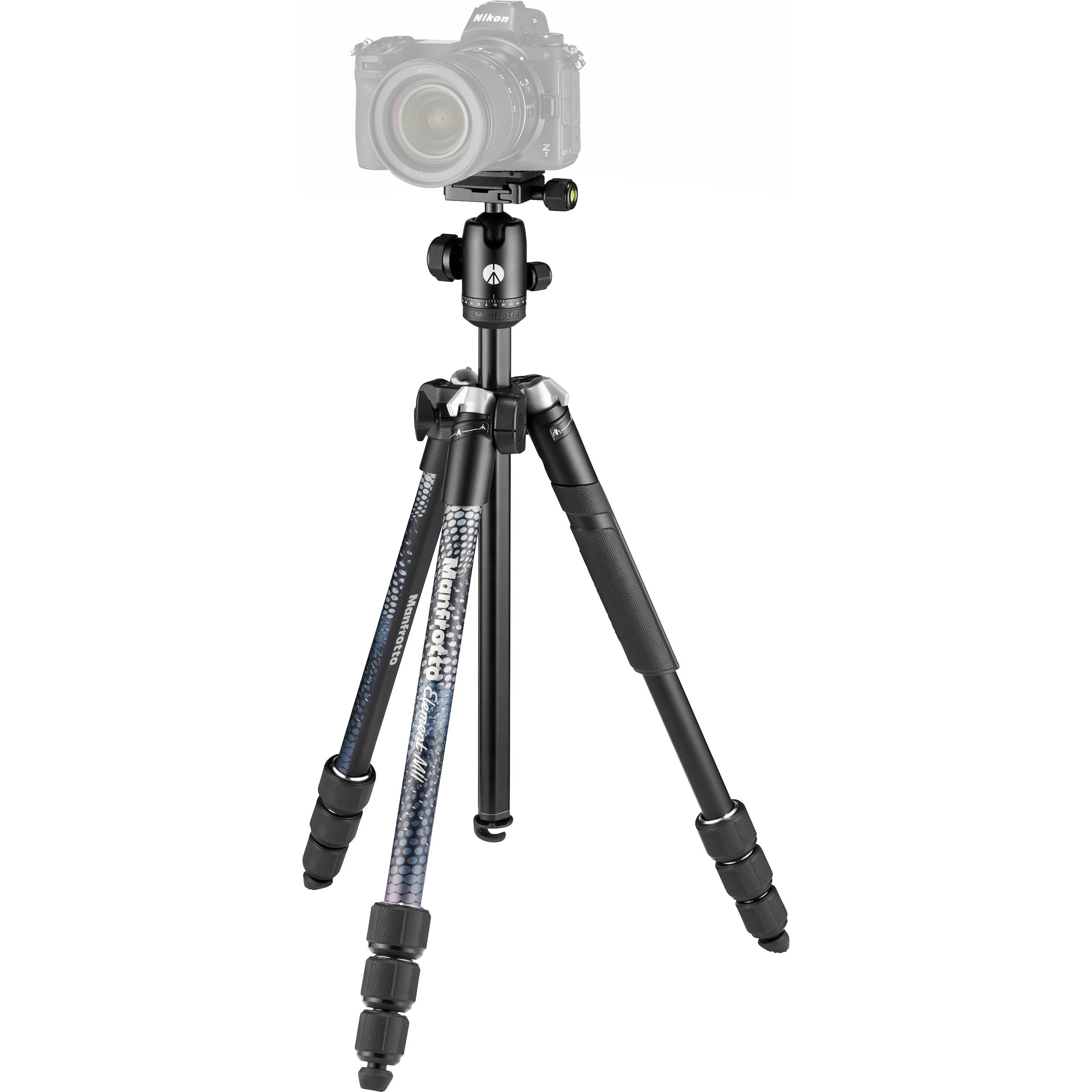 Manfrotto Element MII Aluminum Tripod with Ball Head (Red) - Image 6