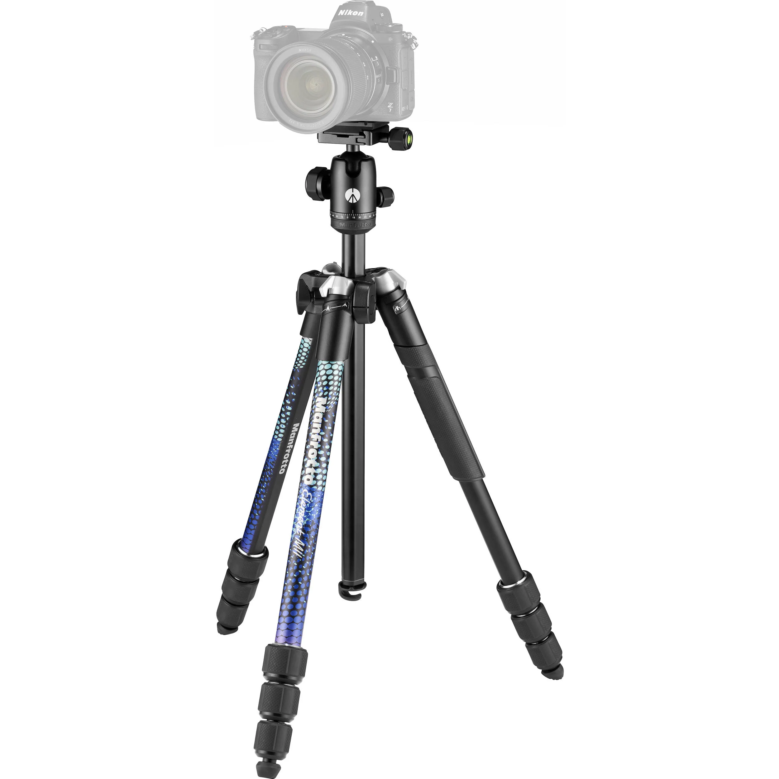 Manfrotto Element MII Aluminum Tripod with Ball Head (Red) - Image 7