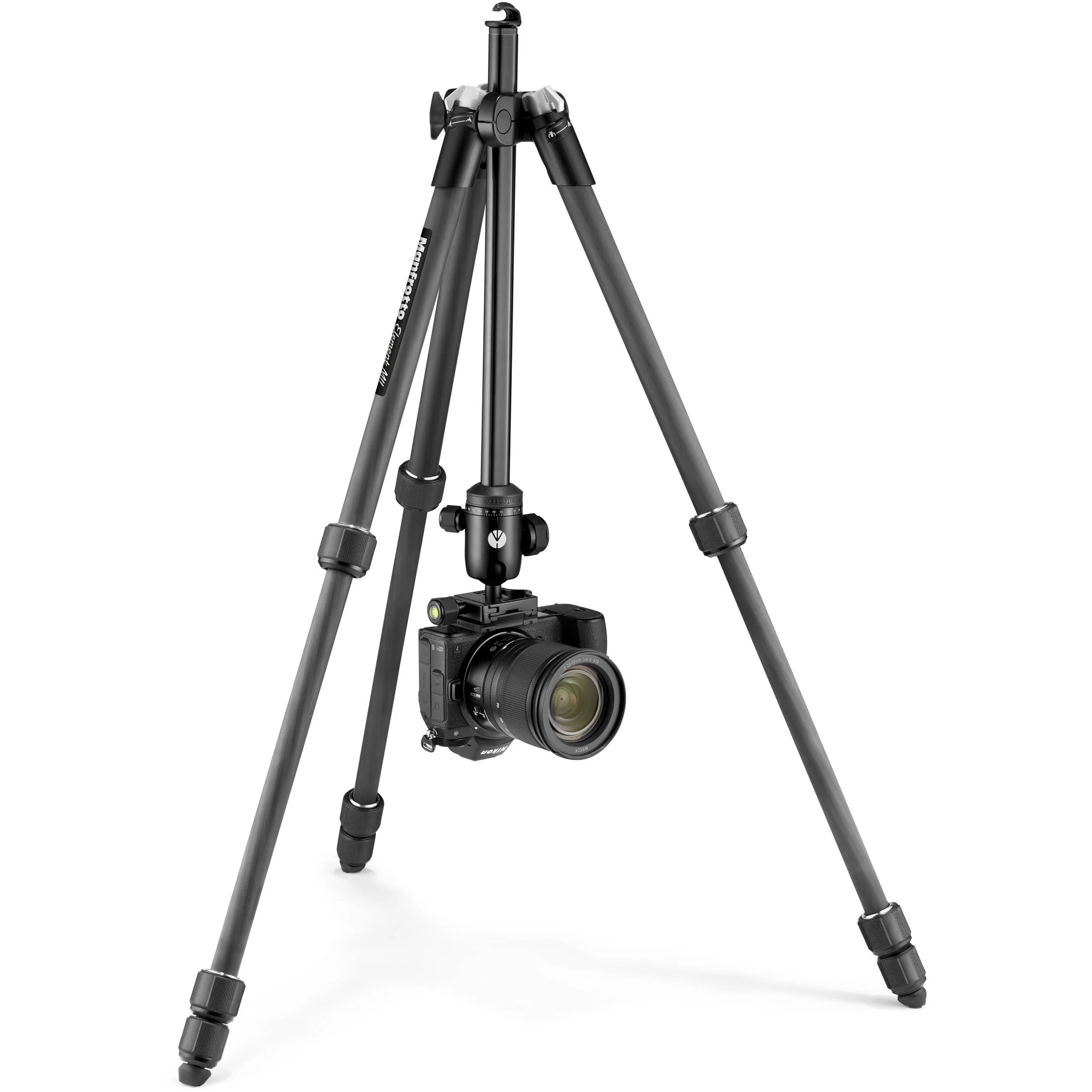 Manfrotto Element MII Mobile Bluetooth Carbon Fiber Traveler Tripod - Image 7
