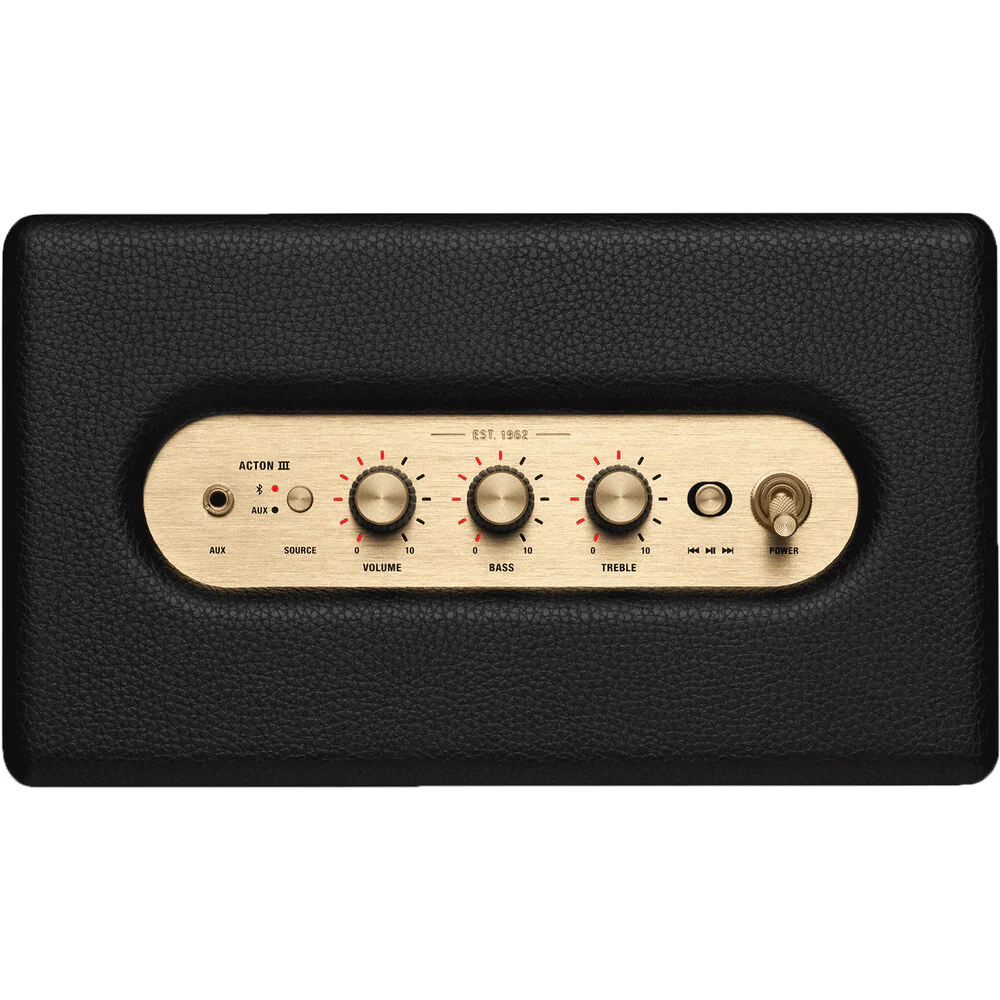 Marshall Acton III Bluetooth Speaker System (Black) - Image 5