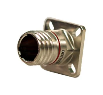 Martec D38999/21YB98PN D38999/21YB98PN Circular Connector MIL-DTL-38999 Series III Box Mount Receptacle 6 Contacts Solder Pin