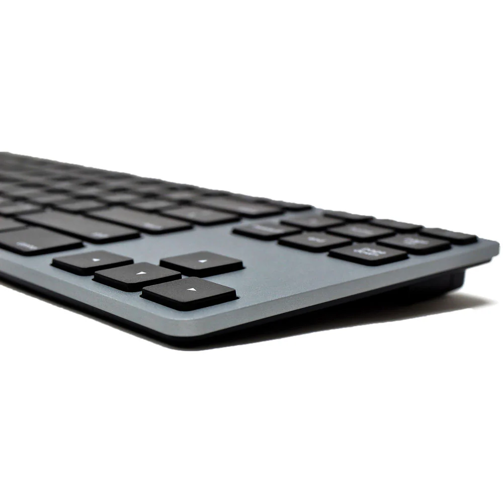 Matias Wired Aluminum Tenkeyless Keyboard (Space Gray) - Image 3