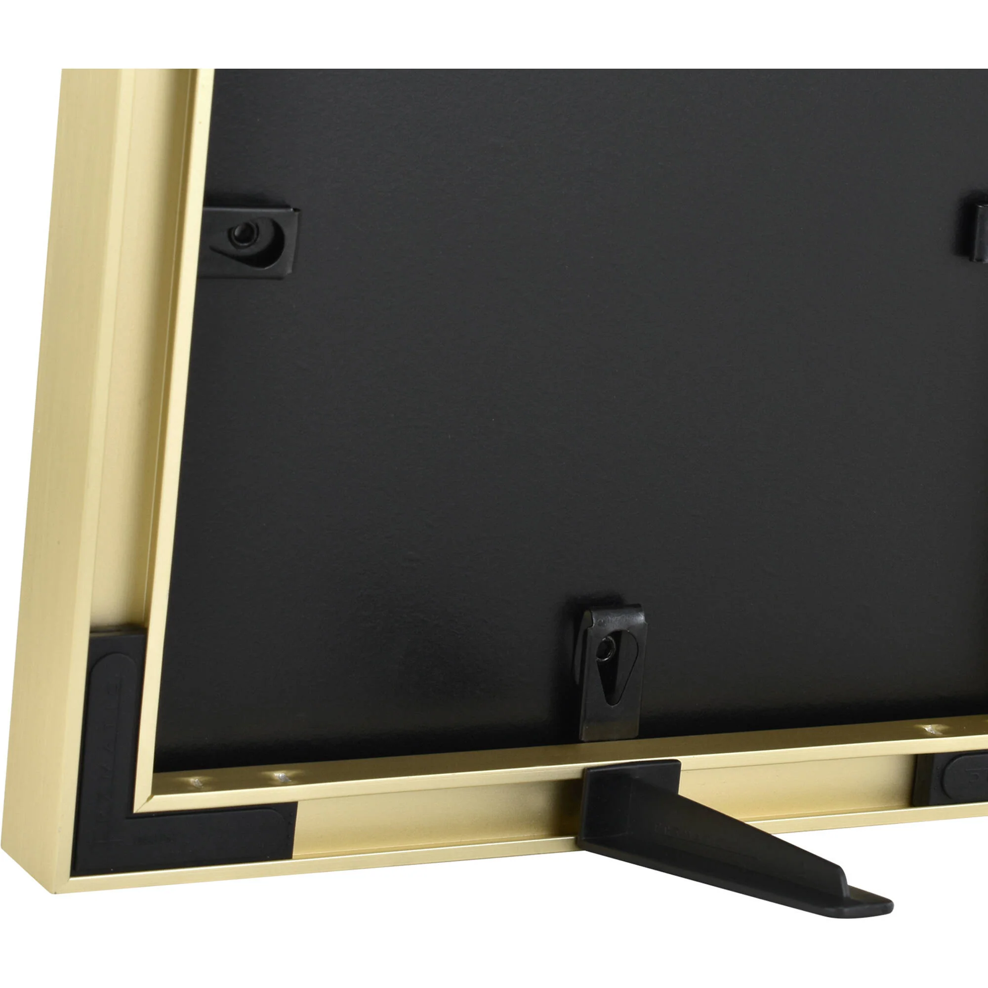 MCS Framatic Fineline Frame with 8 x 10" Glass & 5 x 7" Mat (Brass) - Image 5