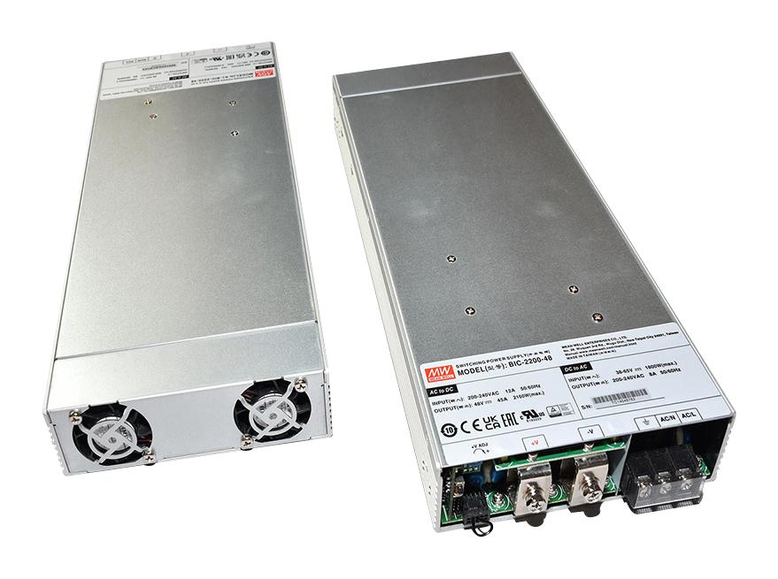 MEAN WELL BIC-2200-12CAN AC/DC Enclosed Power Supply (PSU), CAN Protocol, 10-15 V, ITE, Industrial & Household, 1 Outputs - Image 2