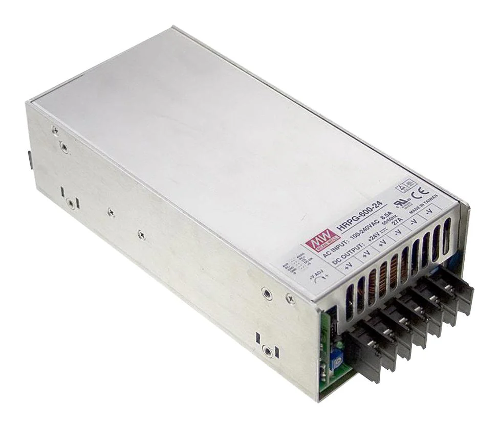 Mean Well HRP-600-24 HRP-600-24 AC/DC Enclosed Power Supply (PSU) ITE 1 Outputs 648 W 24 VDC 27 A