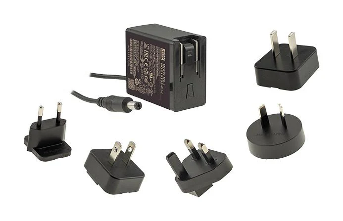 MEAN WELL NGE18I09-P1J AC/DC Power Supply, ITE, Industrial, Household, Medical, 1 Output, 18 W, 9 V, 2 A