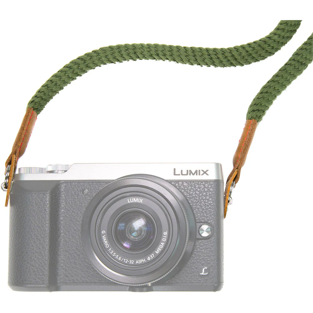 MegaGear Cotton Neck Strap (Large, Green) - Image 3