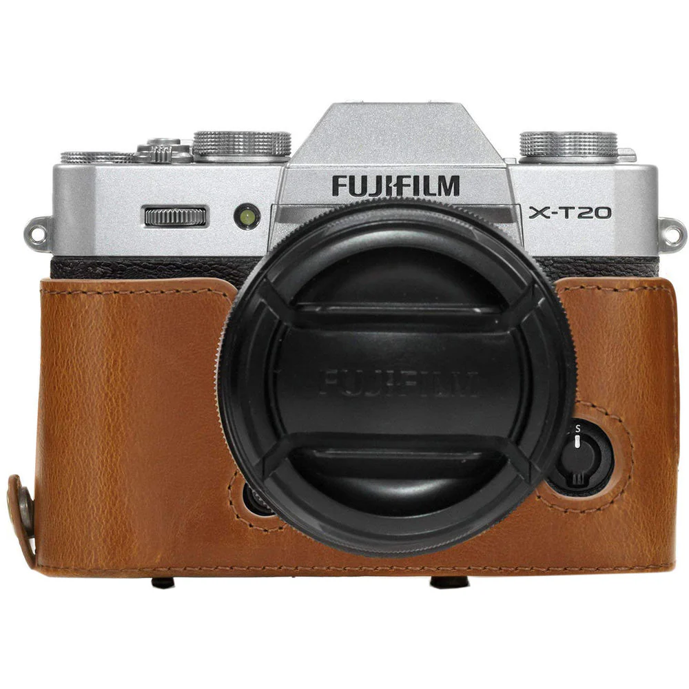 MegaGear Ever Ready Leather Camera Case for Fujifilm X-T10 & X-T20 (Light Brown) - Image 11