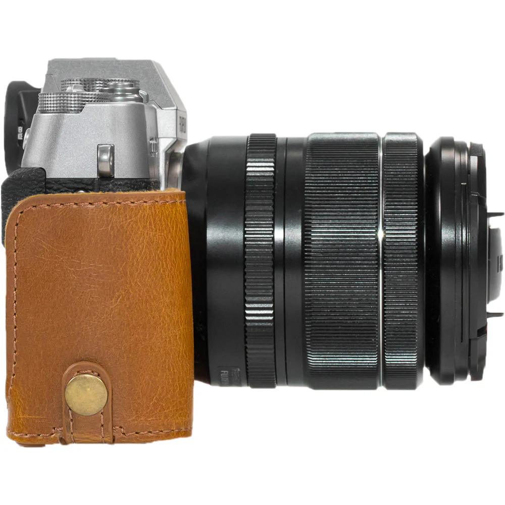 MegaGear Ever Ready Leather Camera Case for Fujifilm X-T10 & X-T20 (Light Brown) - Image 6