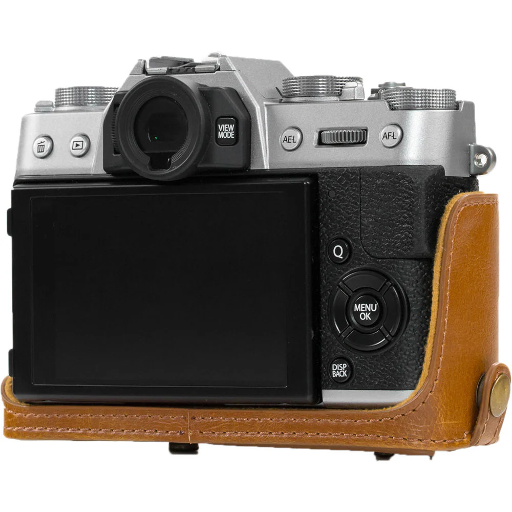 MegaGear Ever Ready Leather Camera Case for Fujifilm X-T10 & X-T20 (Light Brown) - Image 8