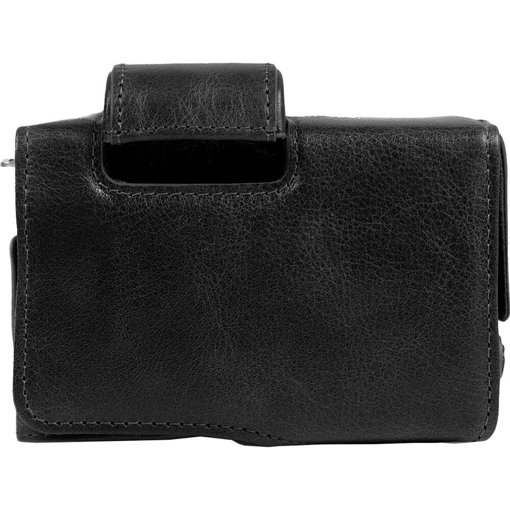 MegaGear Ever Ready Leather Camera Case for Sony ZV-E10 (Black) - Image 4