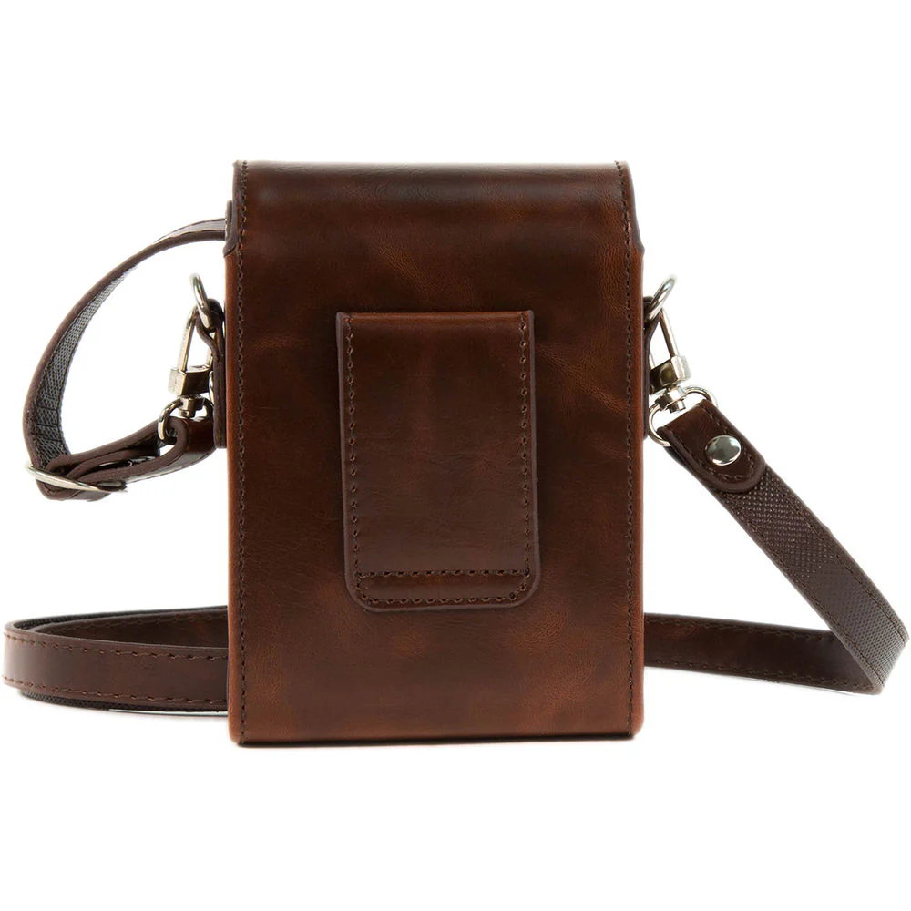 MegaGear Leather Camera Case for Canon PowerShot G7 X Mark II or Canon PowerShot G7 X (Dark Brown) - Image 5