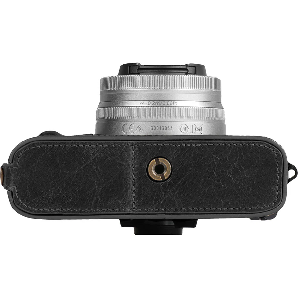 MegaGear Leather Half Case for the Nikon Zfc (Black) - Image 2