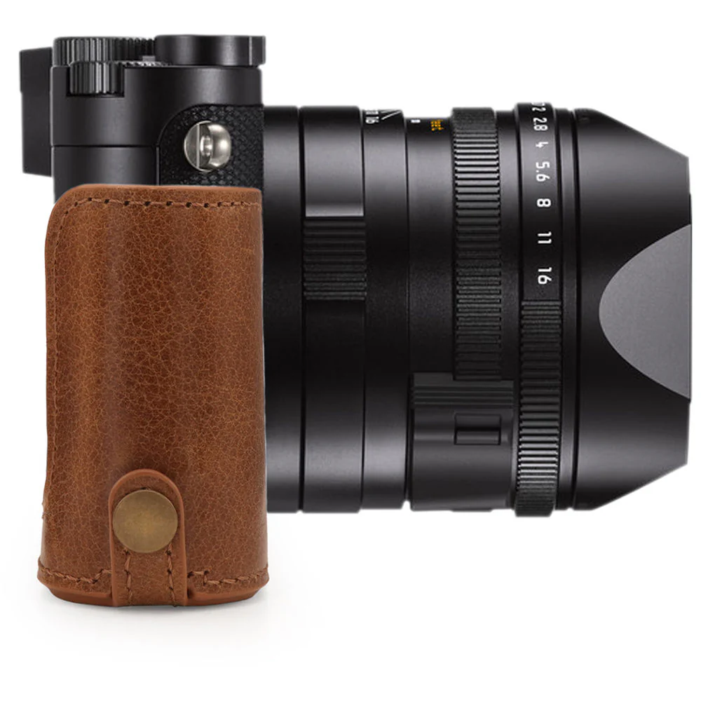 MegaGear Leica Q2 Ever Ready Genuine Leather Camera Half Case (Brown) - Image 3