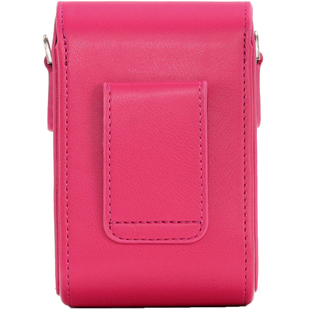 MegaGear PU Leather Camera Case for Canon PowerShot SX740 HS, SX730 HS (Hot Pink) - Image 4