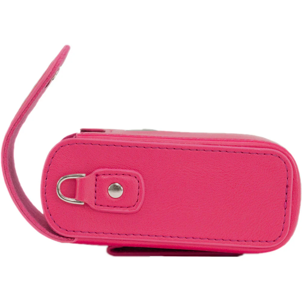 MegaGear PU Leather Camera Case for Canon PowerShot SX740 HS, SX730 HS (Hot Pink) - Image 6