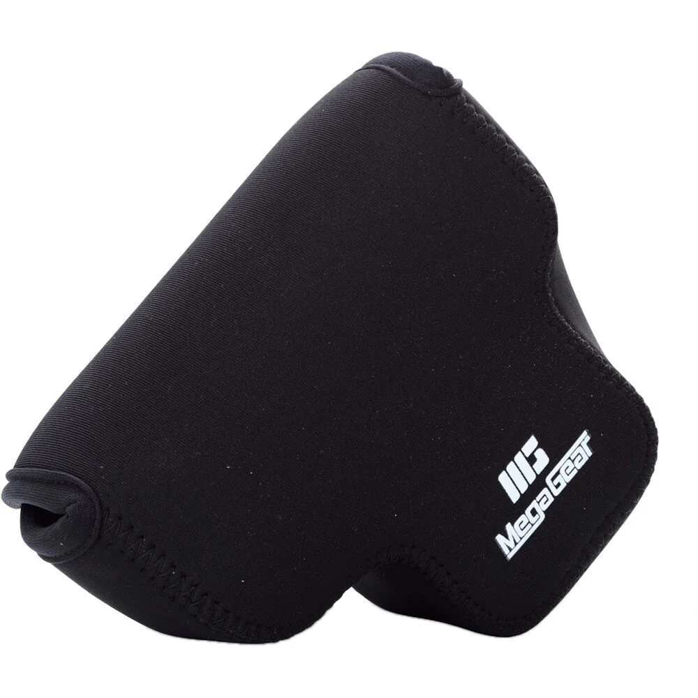 MegaGear Ultralight Neoprene Camera Case for Sony a7C with Short Lens (Black) - Image 3