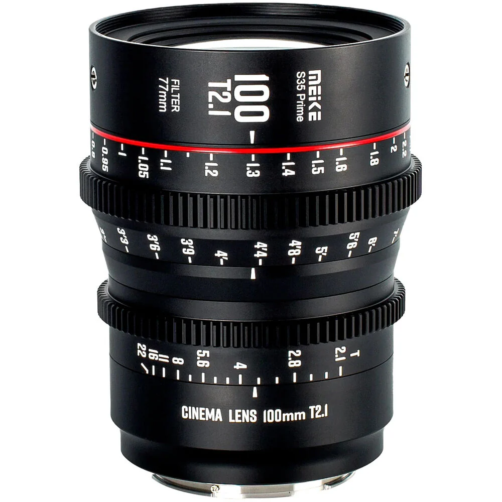 Meike 100mm T2.1 Super35 Cinema Prime Lens (EF Mount) - Image 5