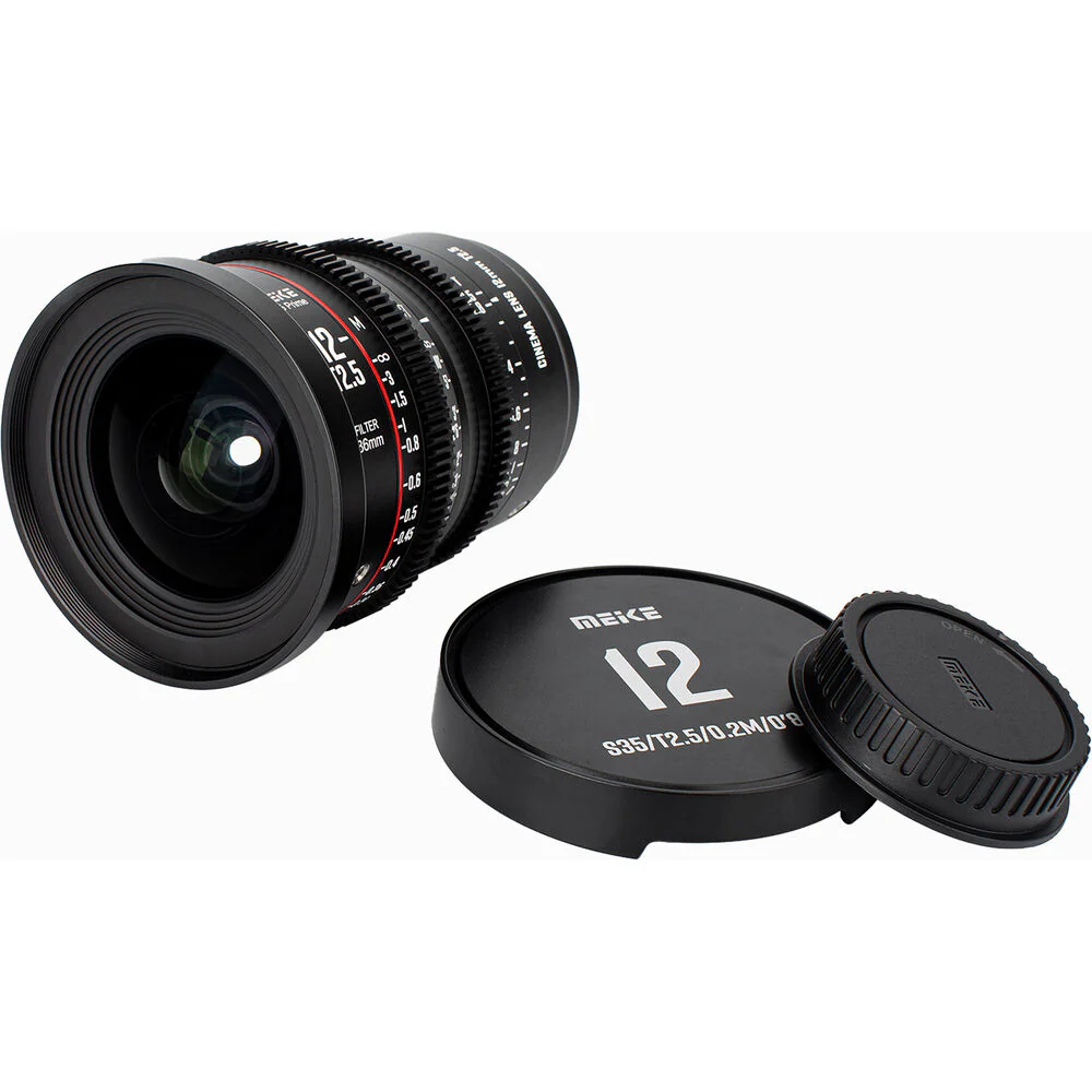 Meike 12mm T2.5 Super35 Prime Cine Lens (Canon EF) - Image 4