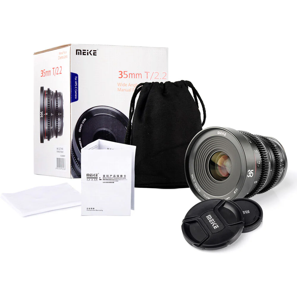 Meike 35mm T2.2 Manual Focus Cinema Lens (MFT Mount) - Image 4