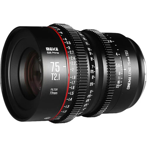 Meike 75mm T2.1 Super35 Prime Cine Lens (EF Mount) - Image 4