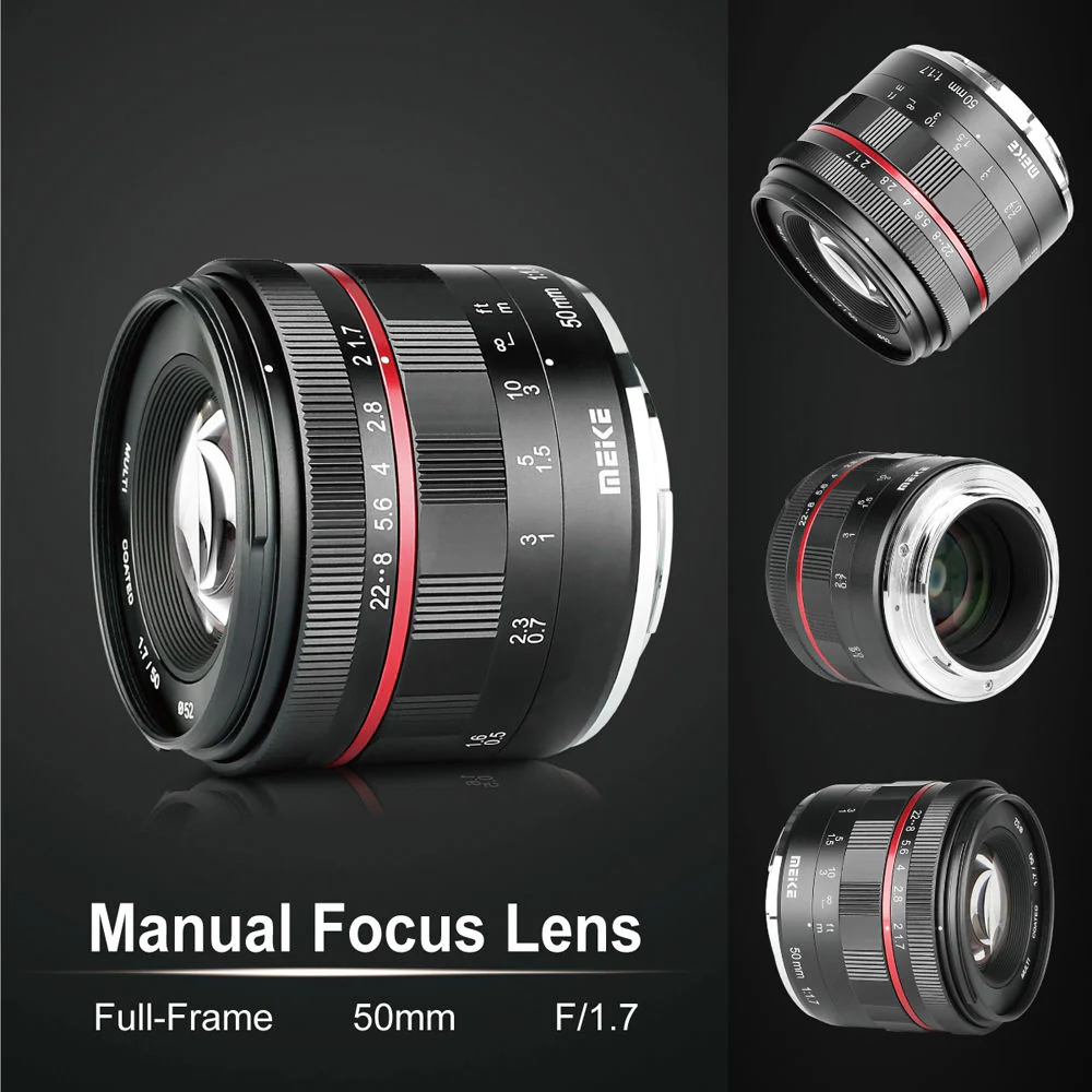Meike MK-50mm f/1.7 Lens for Sony E - Image 2