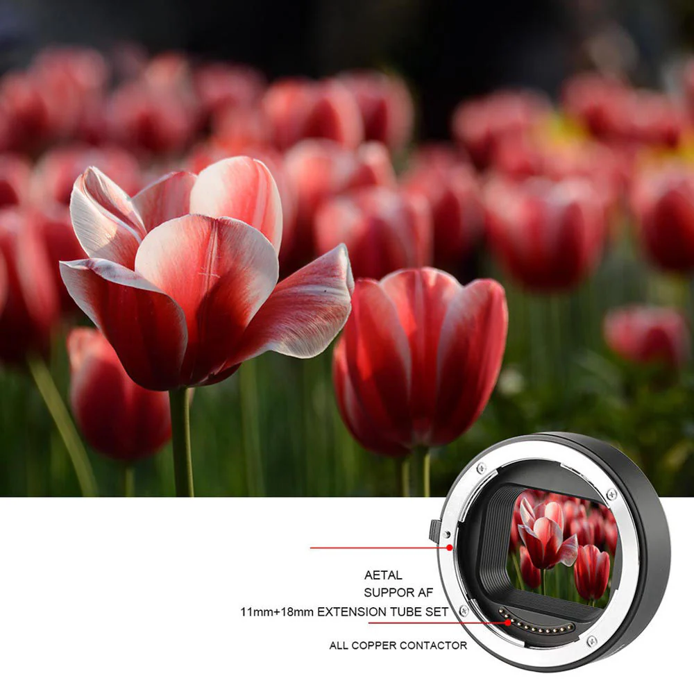 Meike MK-Z-AF1 11mm and 18mm Extension Tubes for Nikon Z - Image 8