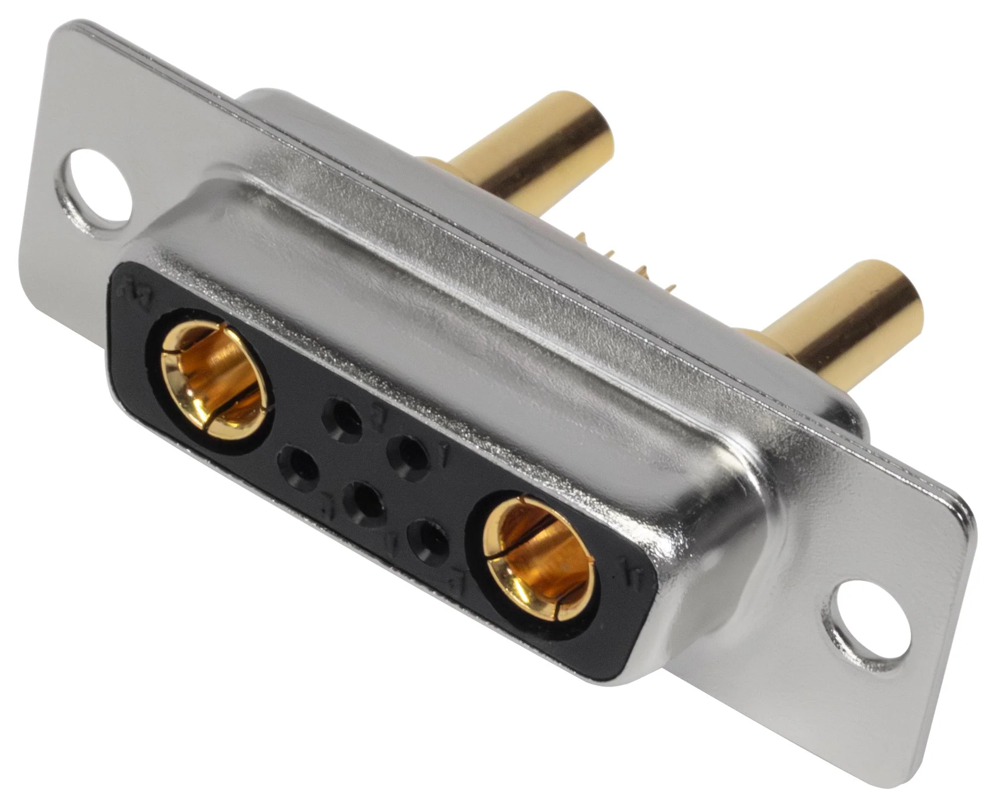MH CONNECTORS MHCDS7W2S2 Combination Layout D Sub Connector, MHCD Series, DA-7W2, Receptacle, 7 Contacts - Image 2