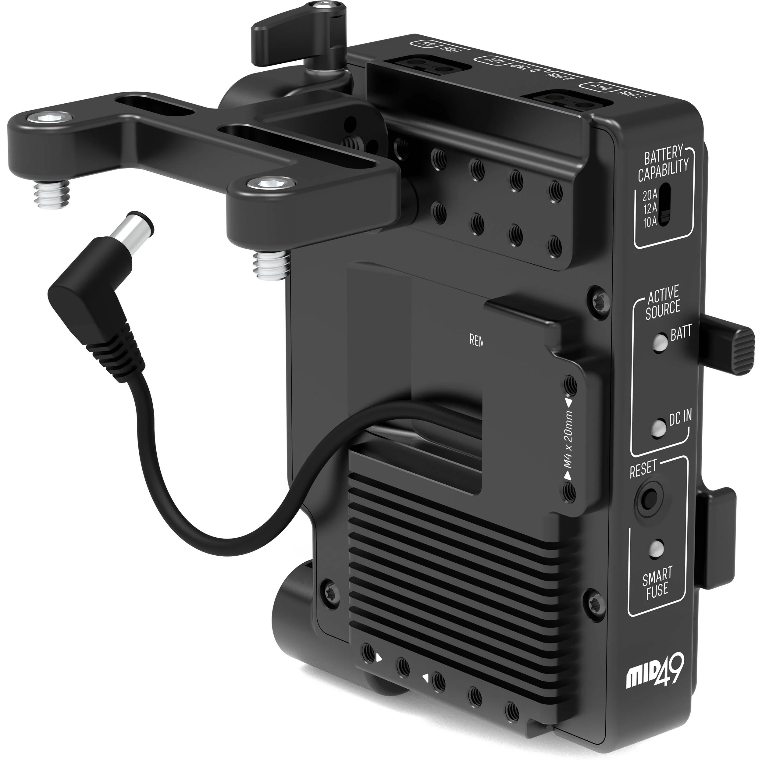 MID49 DB-11 Camera-Mounted Power Distribution Box for Sony FX6 (V-Mount) - Image 2