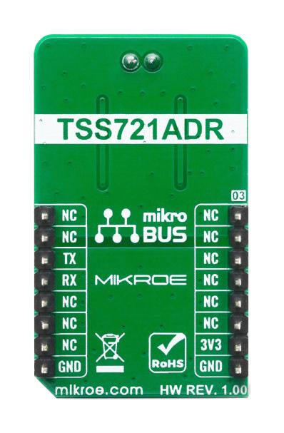 Mikroelektronika MIKROE-4137 MIKROE-4137 Click Board M-Bus RS232 TSS721A Uart Mikrobus 3.3 V 42.9 mm x 25.4 - Image 3