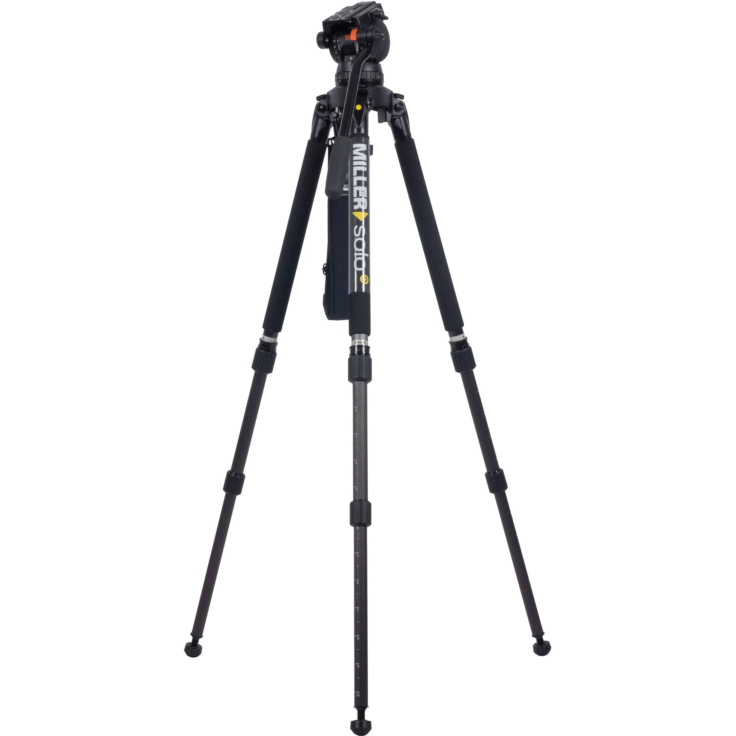 Miller CX10 Fluid Head & Solo-Q 100 2-Stage Carbon Fiber Tripod Kit - Image 3