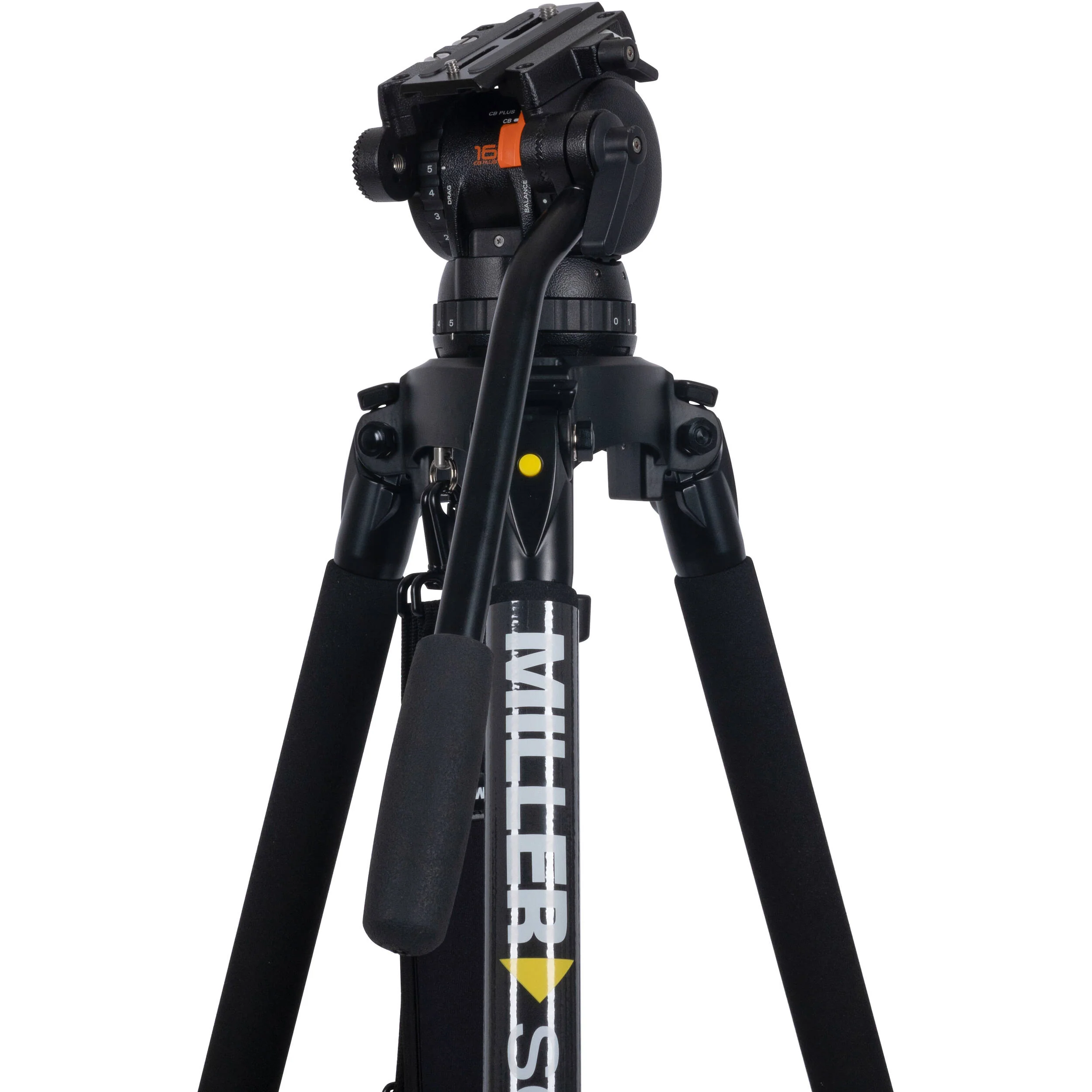 Miller CX10 Fluid Head & Solo-Q 100 2-Stage Carbon Fiber Tripod Kit - Image 4