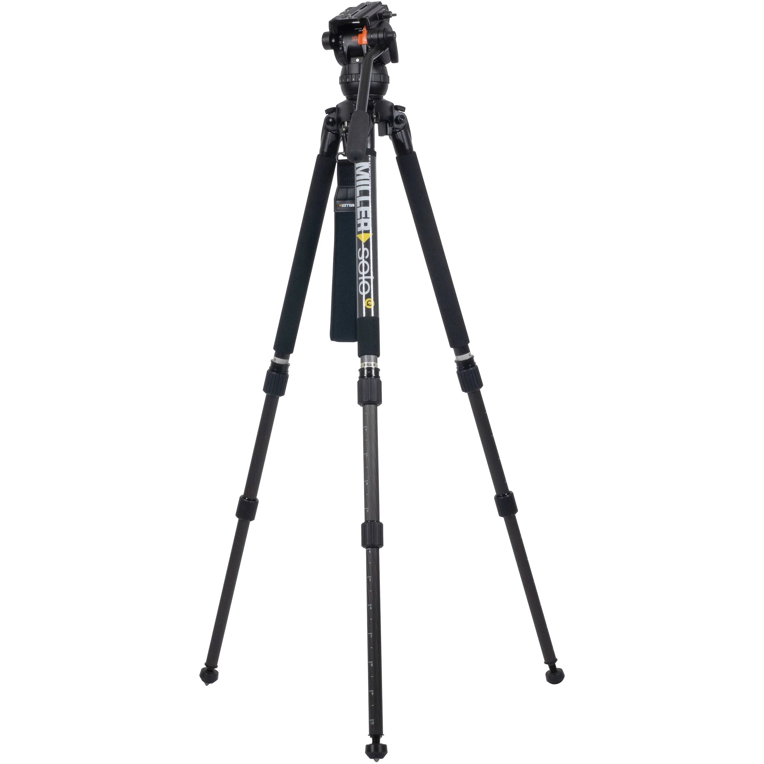 Miller CX8 SOLO-Q 75 2-Stage Tripod (Carbon Fiber) - Image 3