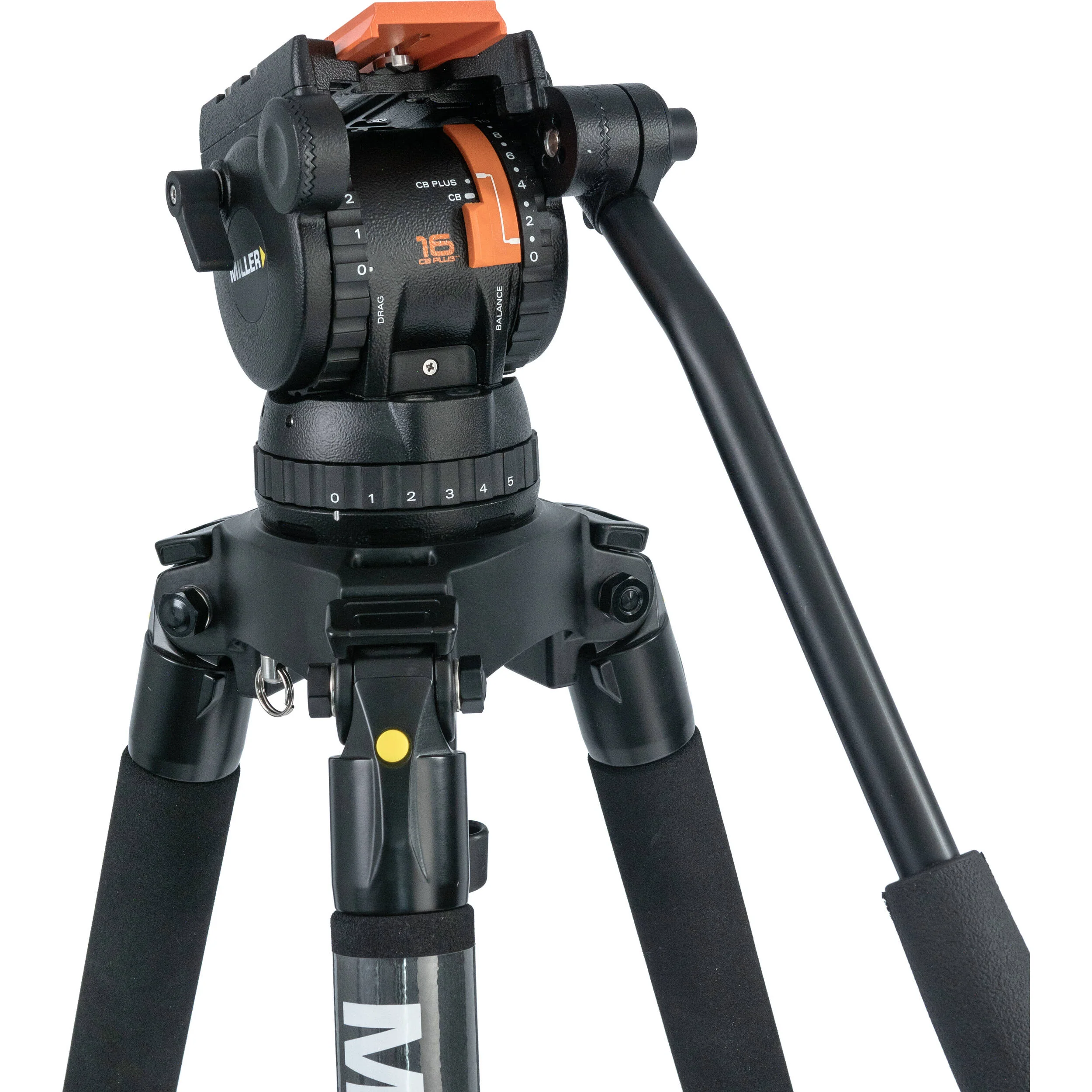 Miller Versa CXV10 Head, Solo-Q 100 3-Stage Carbon Fiber Tripod & Soft Case Kit - Image 3