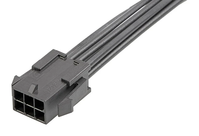 MOLEX 214757-2062 Cable Assembly, Micro-Fit 3.0 Plug to Micro-Fit 3.0 Plug, 6 Ways, 3 mm, 2 Row, 300 mm, 11.8 " - Image 3