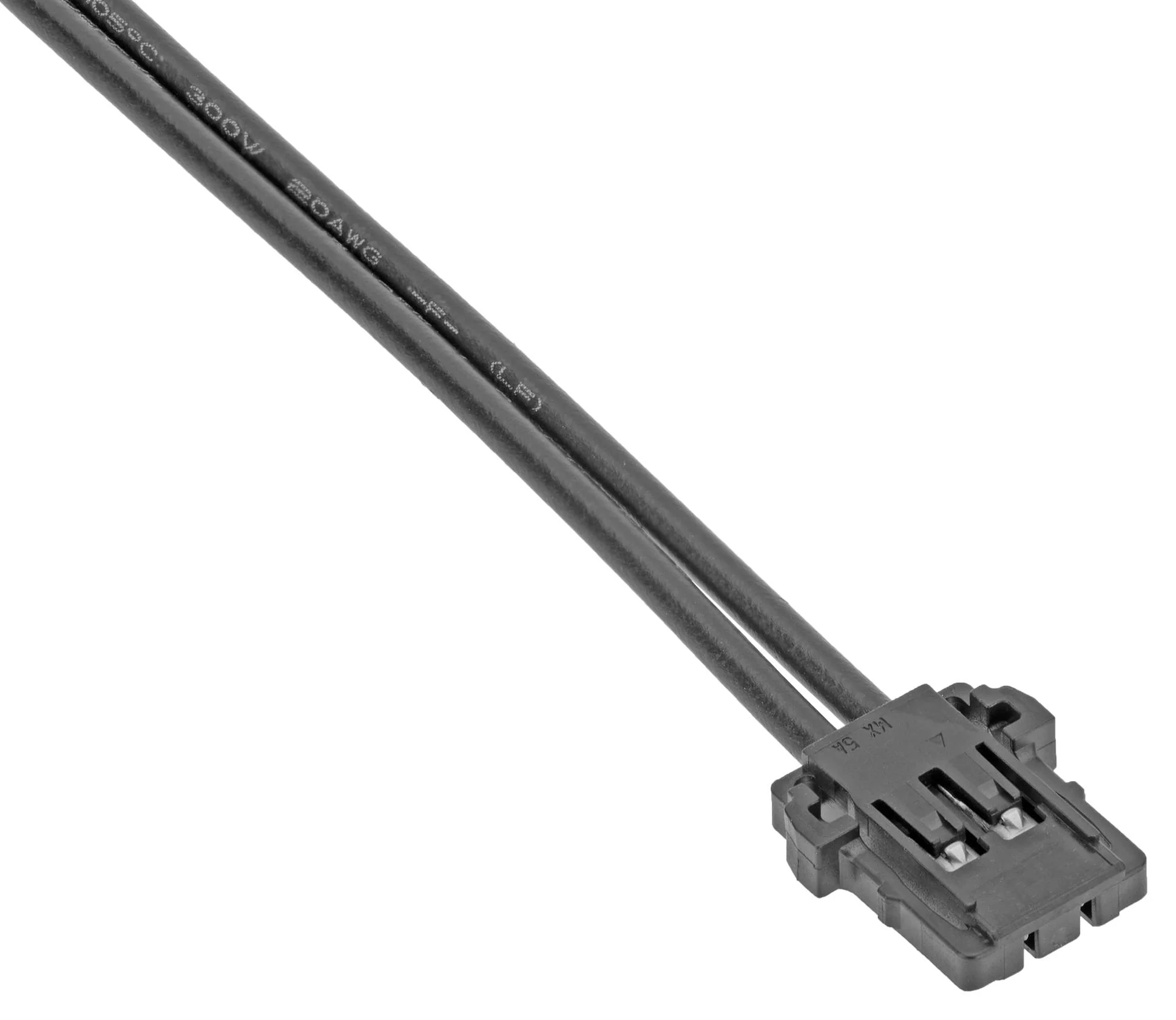 Molex 219657-2020 Cable Assembly Pico-Lock 2.0 Receptacle to Free End 2 Ways mm 1 Row 50 1.97 " - Image 3