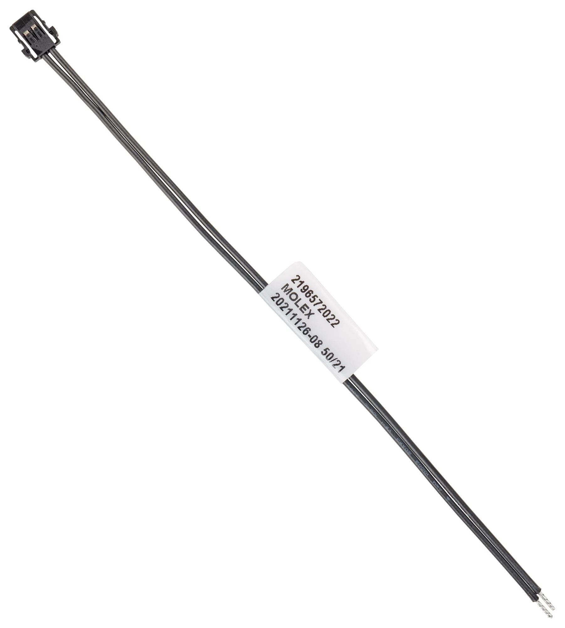 Molex 219657-2020 Cable Assembly Pico-Lock 2.0 Receptacle to Free End 2 Ways mm 1 Row 50 1.97 " - Image 4
